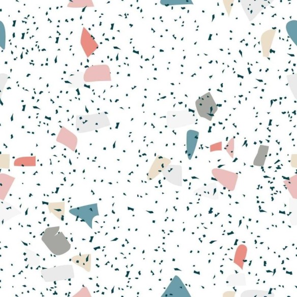 Papel de Parede Adesivo Granilite Pequeno Colorido N07128