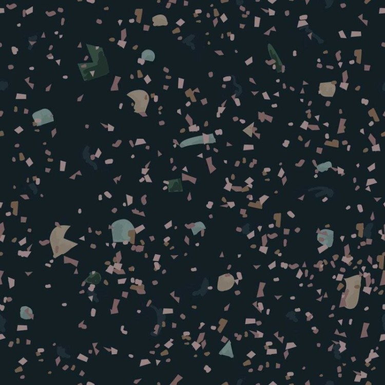 Papel de Parede Adesivo Granilite Preto N07137