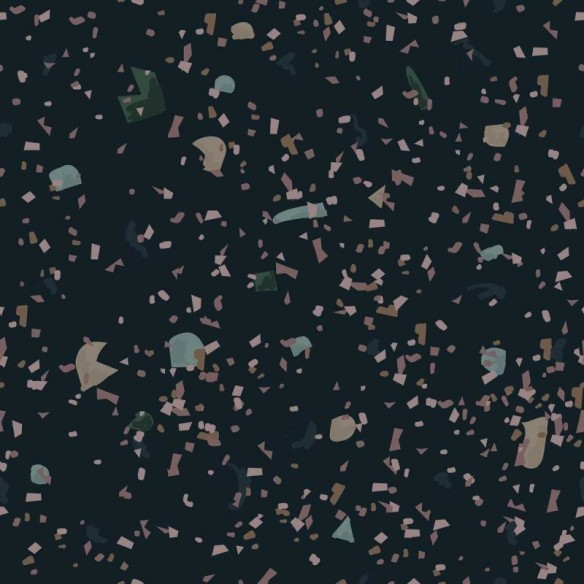 Papel de Parede Adesivo Granilite Preto N07137