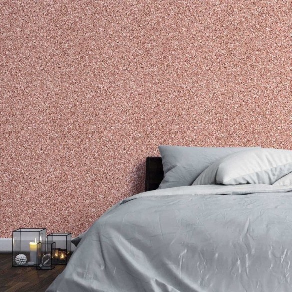 Papel de Parede Adesivo Granilite Rosa N03089