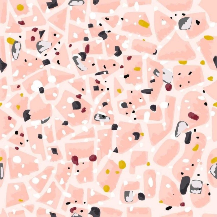 Papel de Parede Adesivo Granilite Rosa N07121