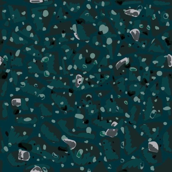 Papel de Parede Adesivo Granilite Verde Escuro N07133