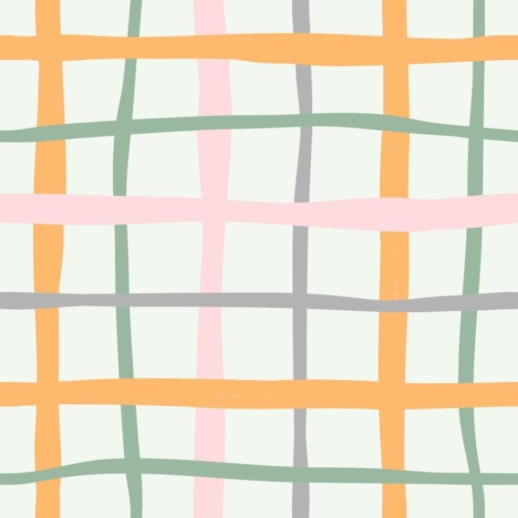 Papel de Parede Adesivo Gride Colorido N06284