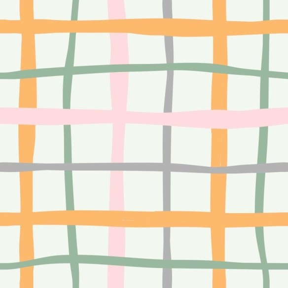 Papel de Parede Adesivo Gride Colorido N06284