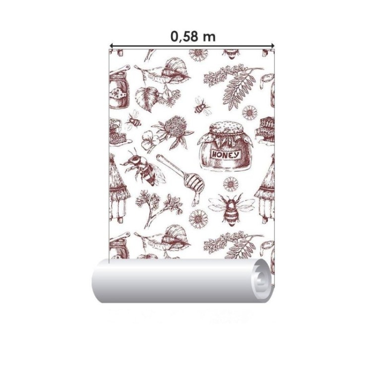 Papel de Parede Adesivo Honey N014088