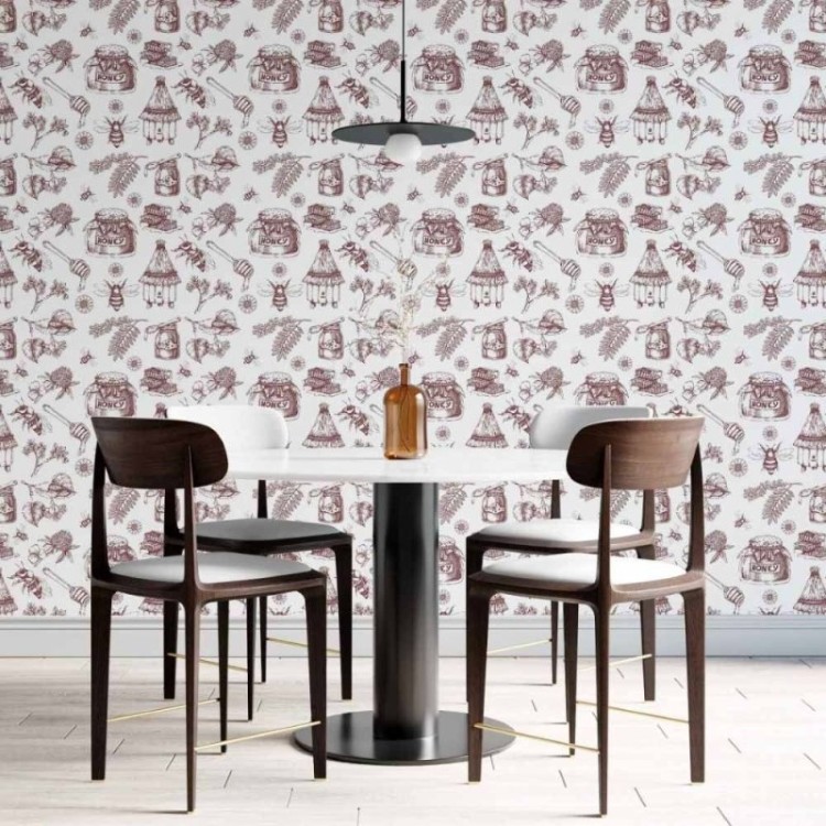Papel de Parede Adesivo Honey N014088