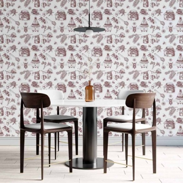 Papel de Parede Adesivo Honey N014088