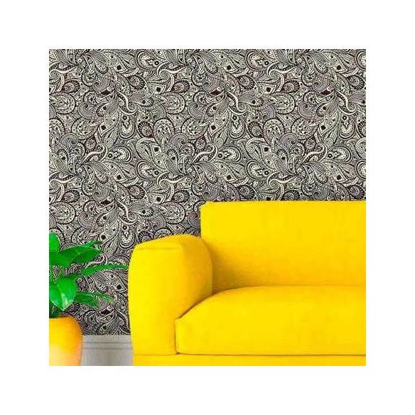 Papel de Parede Adesivo Indiano 125462717