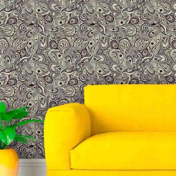 Papel de Parede Adesivo Indiano 125462717