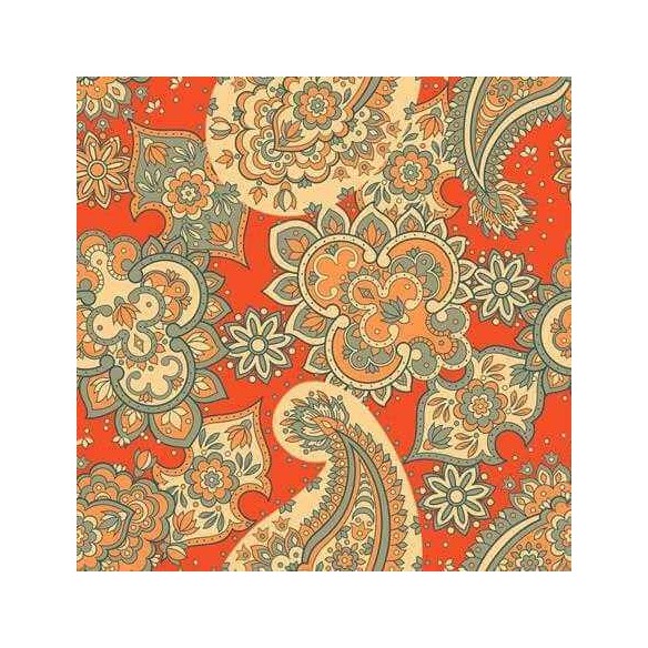 Papel de Parede Adesivo Indiano Colorido 606505352