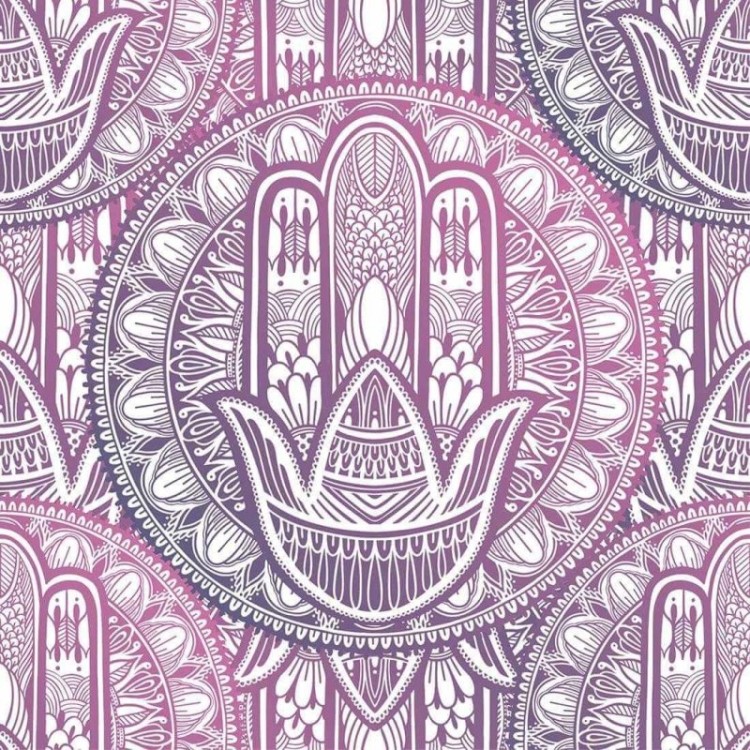 Papel de Parede Adesivo Indiano N253B