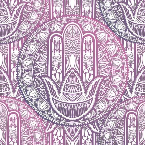 Papel de Parede Adesivo Indiano N253B