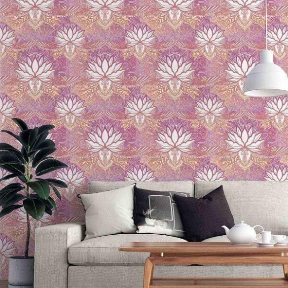 Papel de Parede Adesivo Indiano N253C