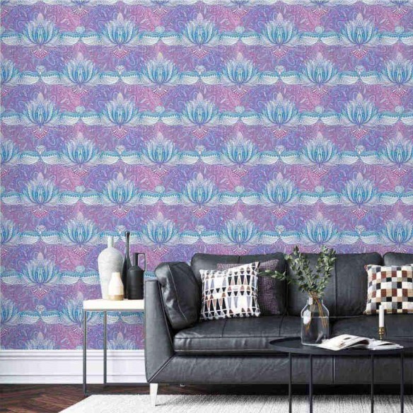 Papel de Parede Adesivo Indiano N253E