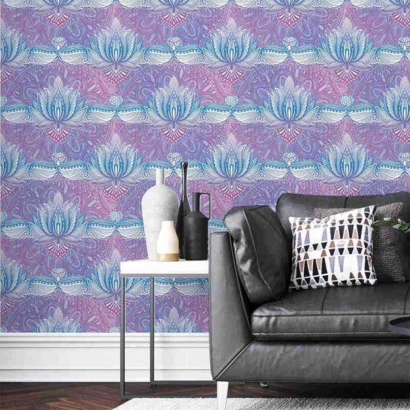 Papel de Parede Adesivo Indiano N253E
