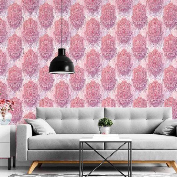 Papel de Parede Adesivo Indiano N253F