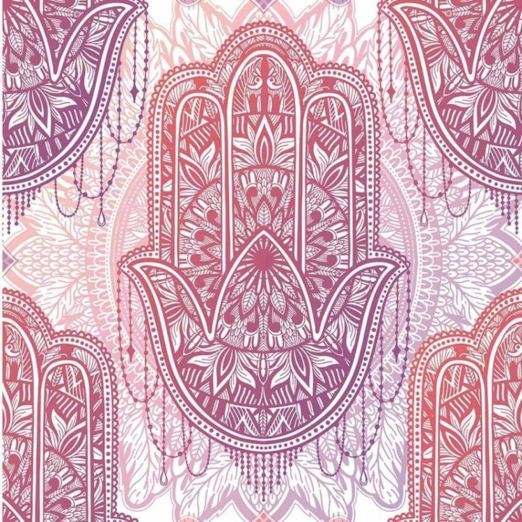 Papel de Parede Adesivo Indiano N253F