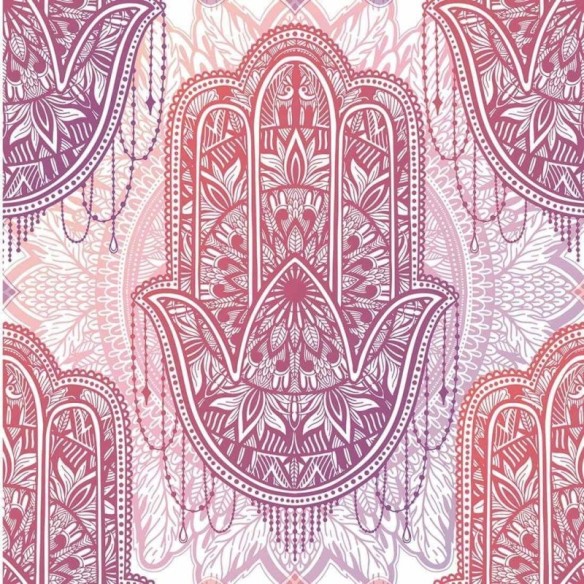 Papel de Parede Adesivo Indiano N253F