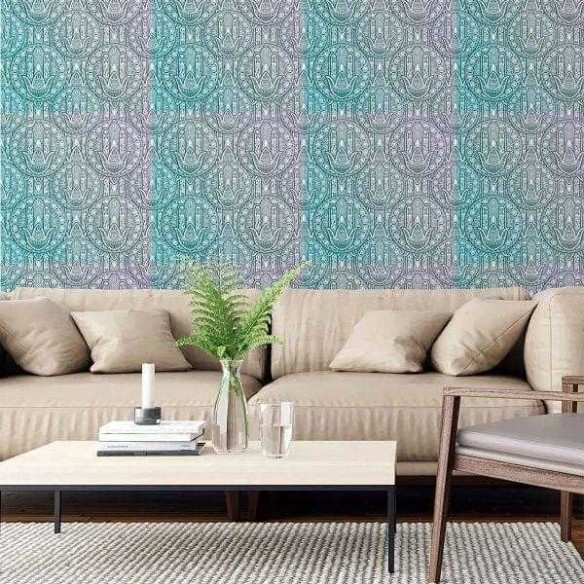 Papel de Parede Adesivo Indiano N253G