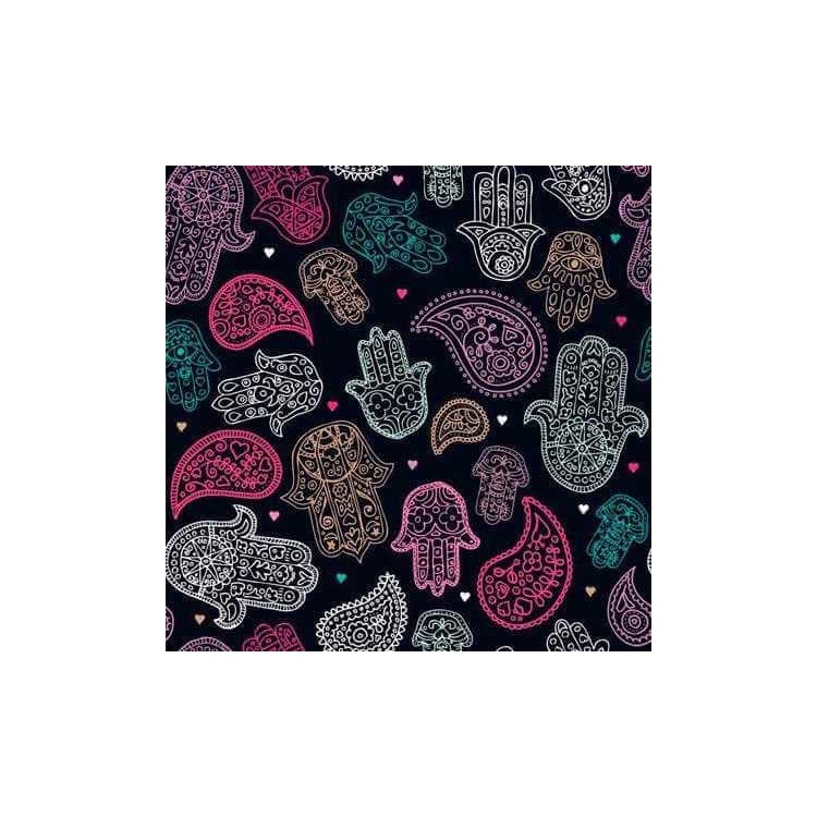 Papel de Parede Adesivo Indiano roxo 112734778