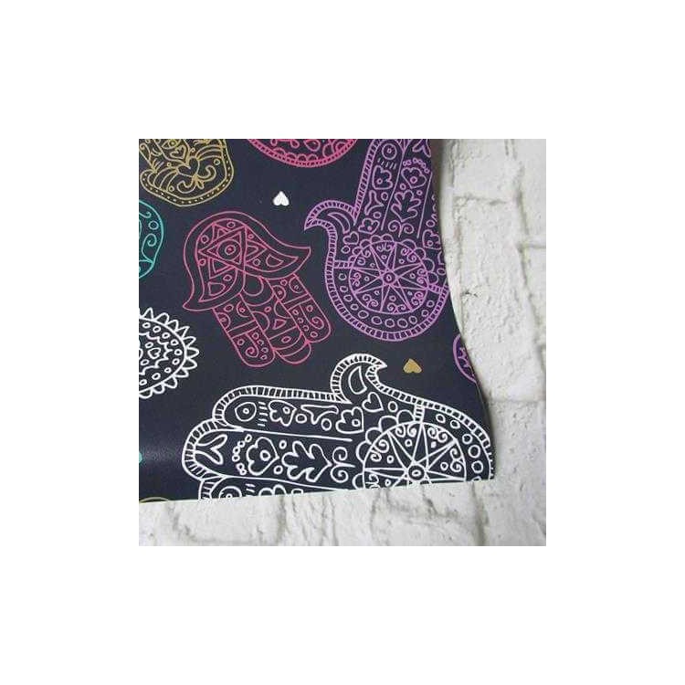 Papel de Parede Adesivo Indiano roxo 112734778