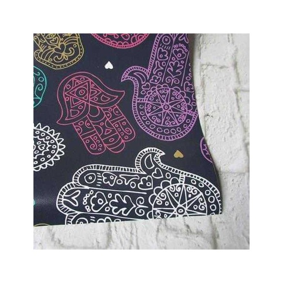 Papel de Parede Adesivo Indiano roxo 112734778
