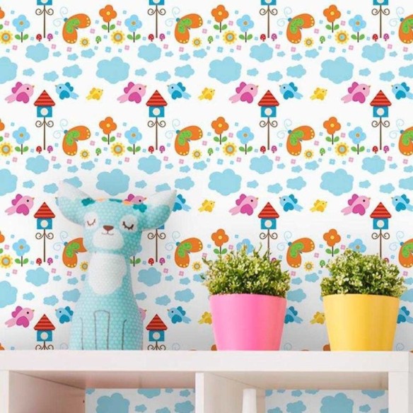 Papel de Parede Adesivo Infantil 14