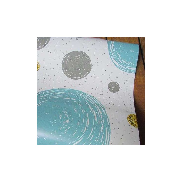Papel de Parede Adesivo Infantil Bolhas 519537286