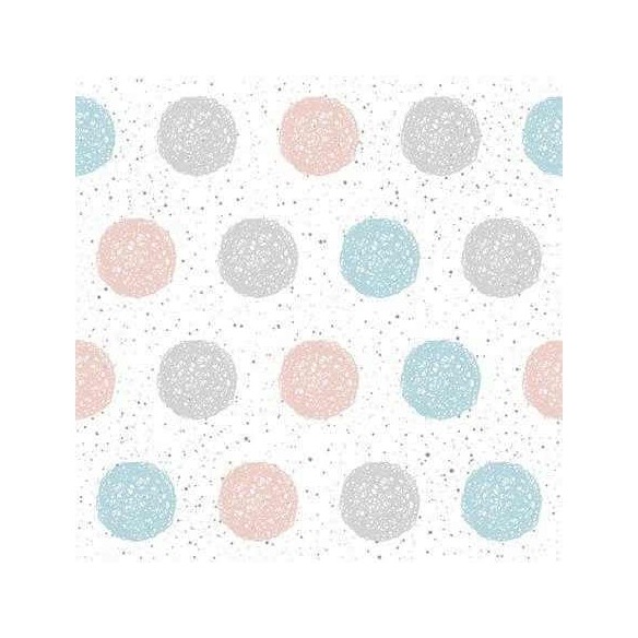 Papel de Parede Adesivo Infantil Bolhas 526345636
