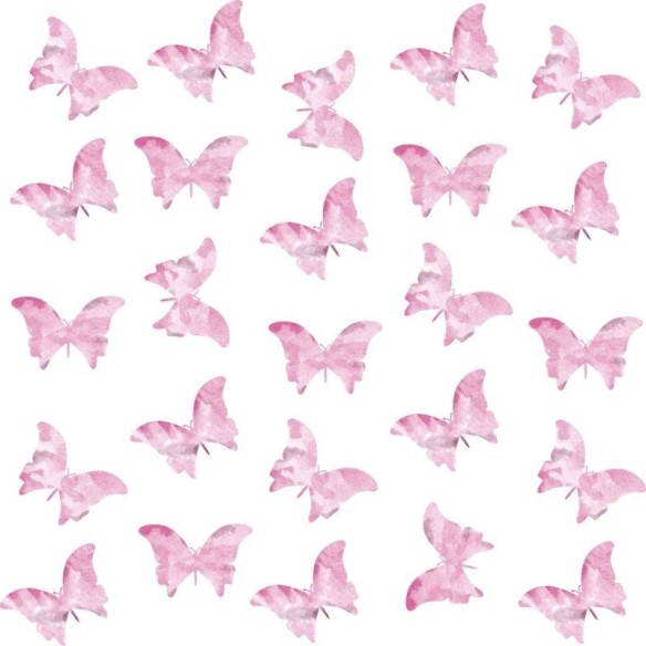 Papel de Parede Adesivo infantil borboletas N014114