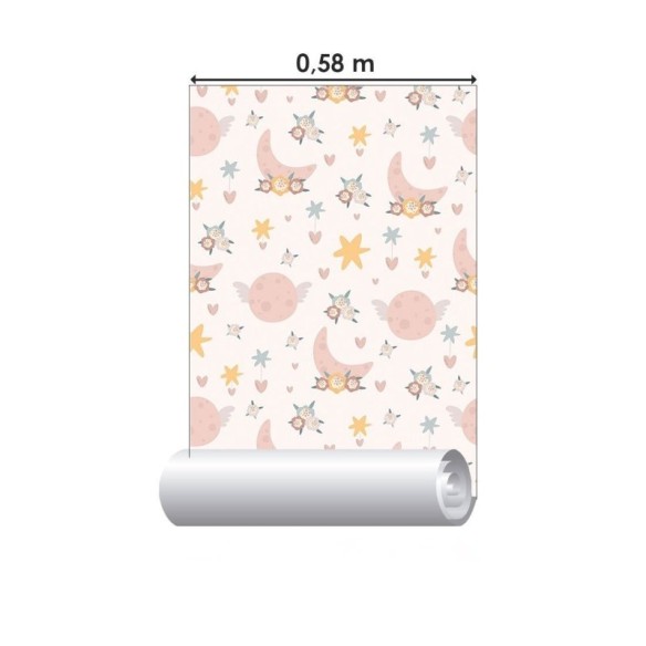 Papel de Parede Adesivo Infantil Céu Sweet N019058