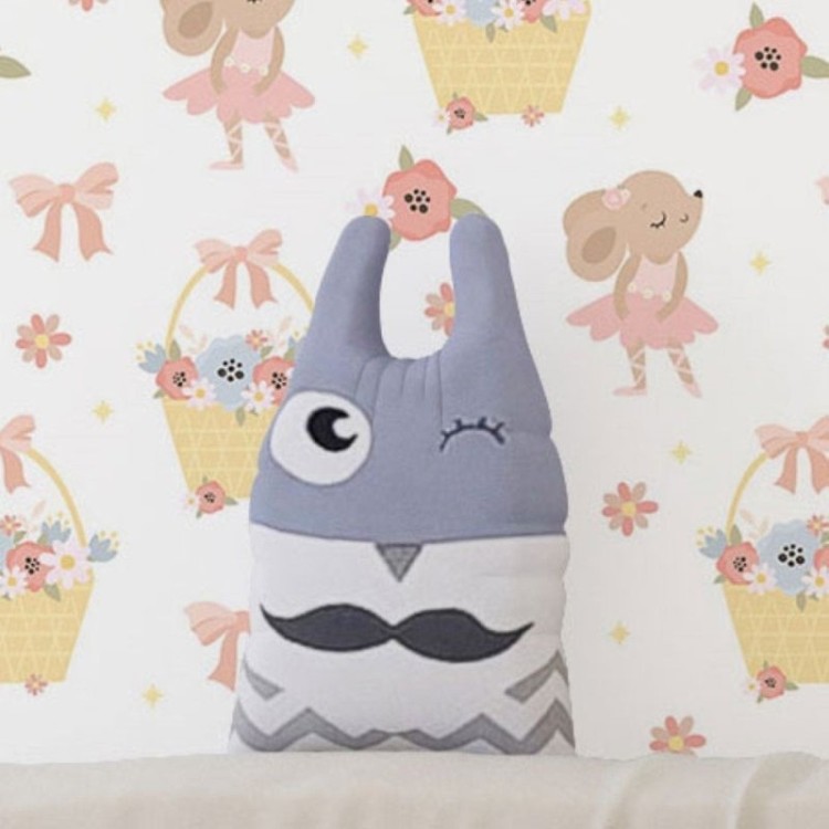 Papel de Parede Adesivo Infantil Coelhas...