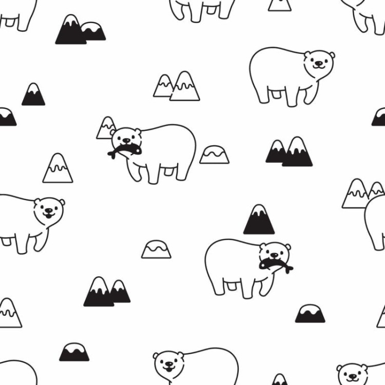 Papel de Parede Adesivo Infantil Colorir N02028