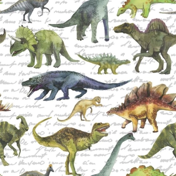 Papel de Parede Adesivo infantil Dinossauros N014085