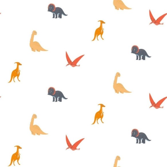 Papel de Parede Adesivo infantil Dinossauros N014137