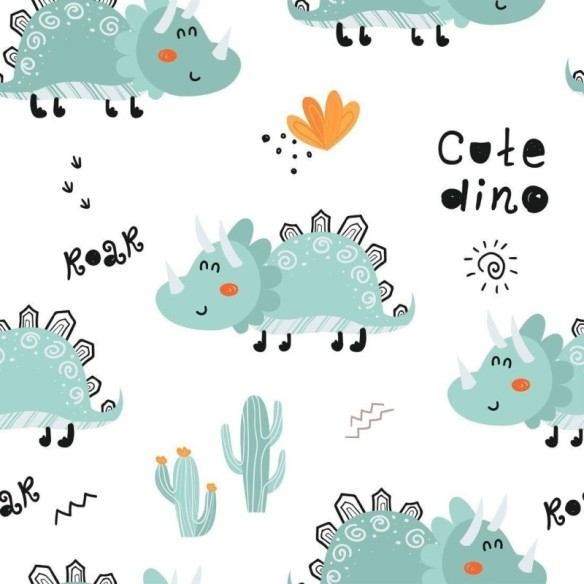 Papel de Parede Adesivo infantil Dinossauros N014160