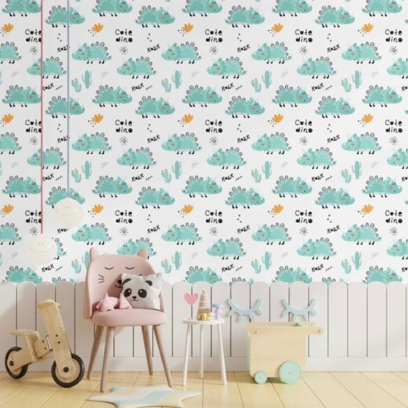 Papel de Parede Adesivo infantil Dinossauros N014160