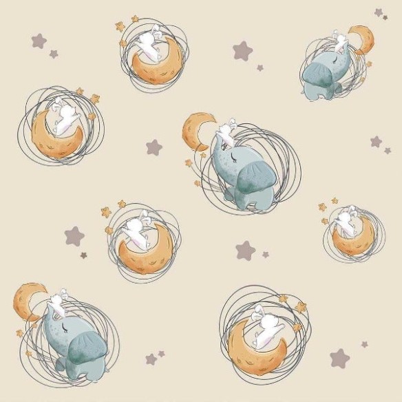 Papel de Parede Adesivo Infantil Estrela N02183