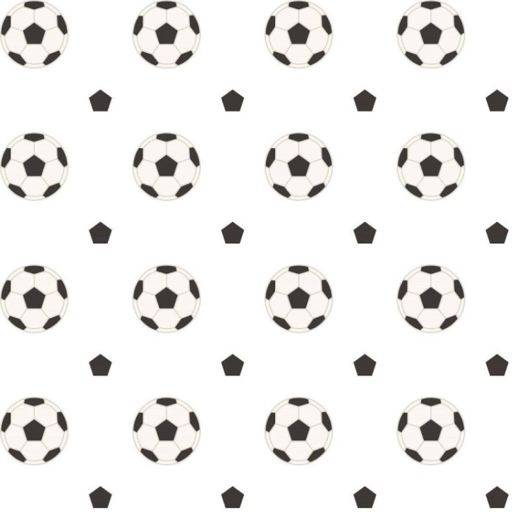 Papel de Parede Adesivo infantil futebol
 N014135
