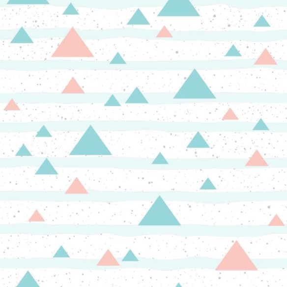 Papel de Parede Adesivo Infantil Geométrico 574887715