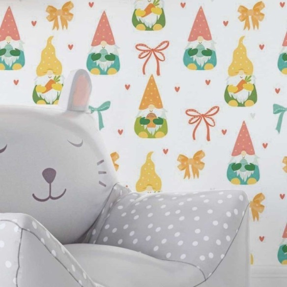 Papel de Parede Adesivo Infantil Gnomos N018057