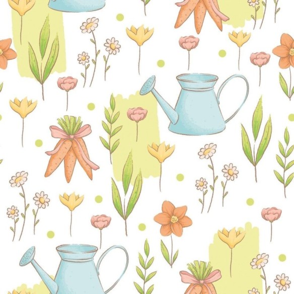 Papel de Parede Adesivo Infantil Jardim N015031