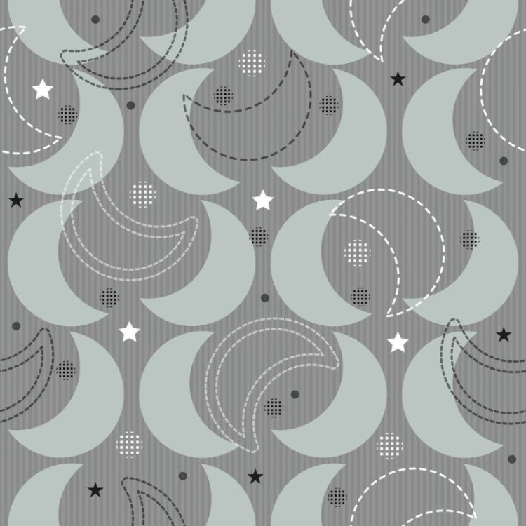 Papel de Parede Adesivo infantil lua
 N014136