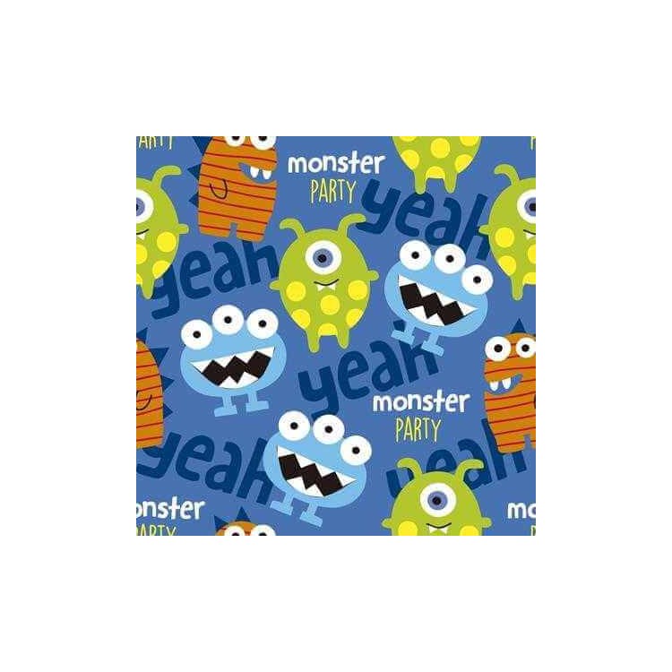 Papel de Parede Adesivo Infantil Monstrinhos...