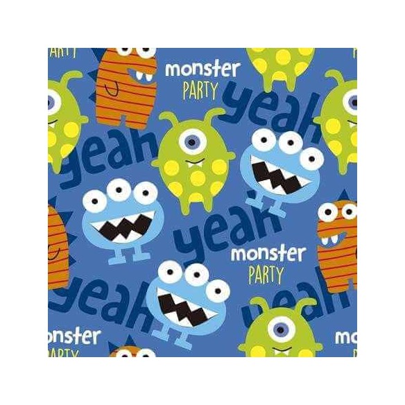 Papel de Parede Adesivo Infantil Monstrinhos 294959495