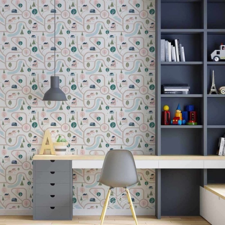 Papel de Parede Adesivo Infantil N119A