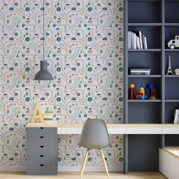 Papel de Parede Adesivo Infantil N119A