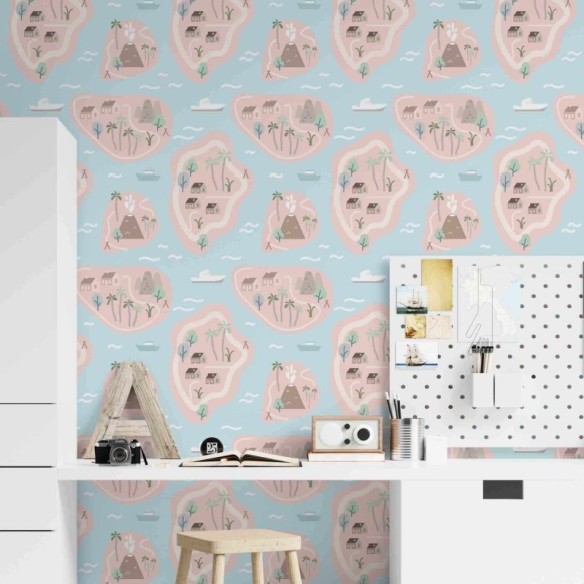 Papel de Parede Adesivo Infantil N119D