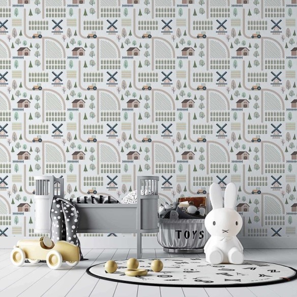 Papel de Parede Adesivo Infantil N119E
