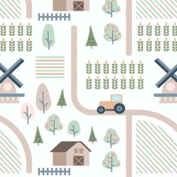 Papel de Parede Adesivo Infantil N119E